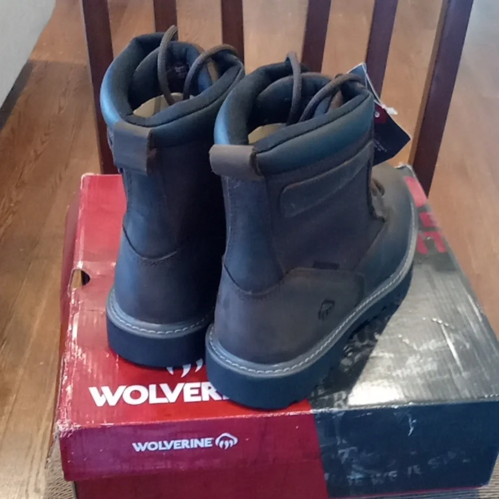 Wolverine men's construction boots-NEW